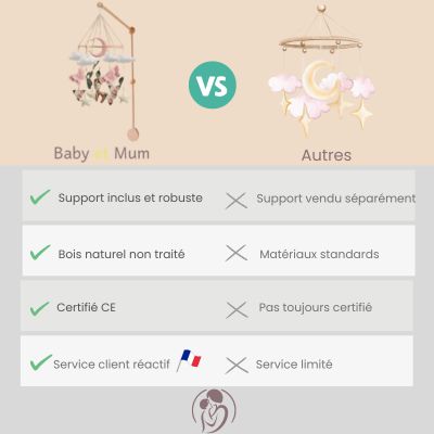 MOBILE BEBE - CERF ENCHANTE