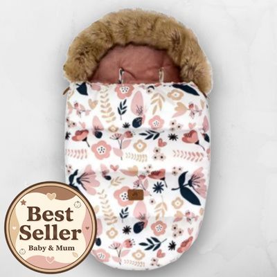 Chancelière poussette BabyBloom™ | Chaleur et élégance