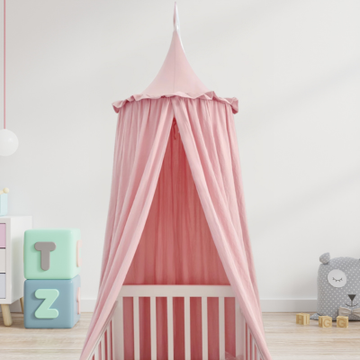 ciel-de-lit-bébé-douceur-skypink