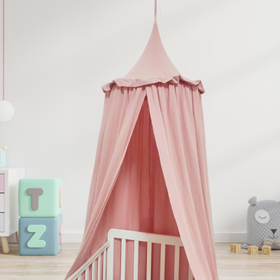 ciel-de-lit-bébé-rose-skypink