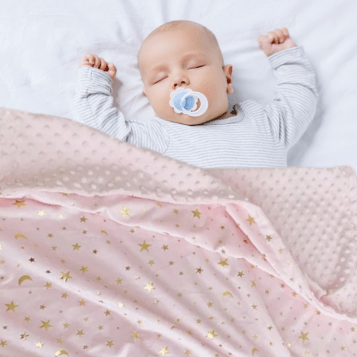 COUVERTURE BEBE - ETOILES - Baby et Mum