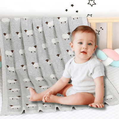 COUVERTURE BEBE - MOUTONS - Baby et Mum