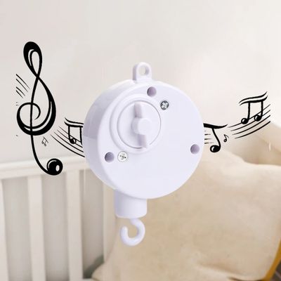mobile bebe bois avec boite a musique