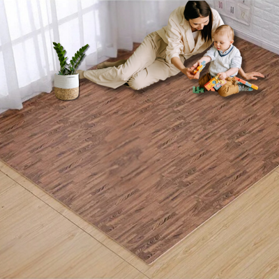 tapis-de-jeu-bébé-puzzle-marron-fonce-puzzwood