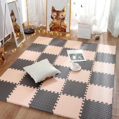 tapis-de-jeu-bébé-rose-et-gris-puzzsafe