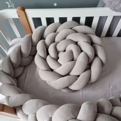 TRESSE DE LIT BEBE - GRISE - Baby et Mum
