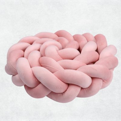 TRESSE DE LIT BEBE - ROSE POUDRE - Baby et Mum