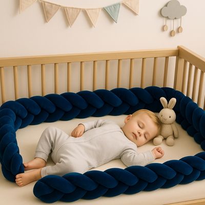 tresse-de-lit-bleu-nuit-pour-proteger-bebe
