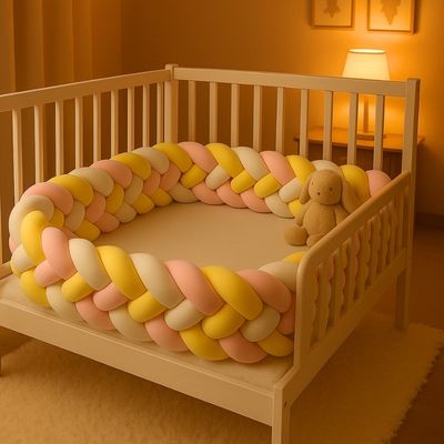 tresse_de_lit_4_brins_jaune_rose_blanc