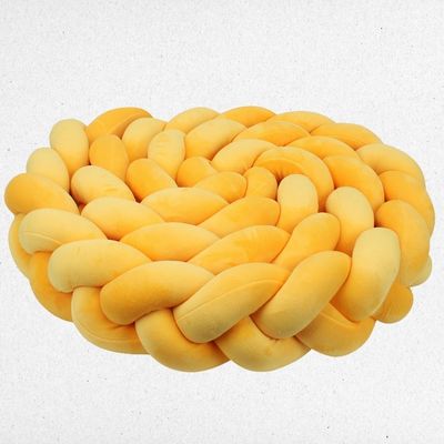 tresse de lit Moutarde coton