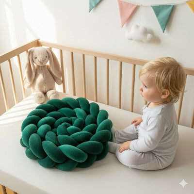 tresse_de_lit_vert_emeraude_3_brins_en_coton