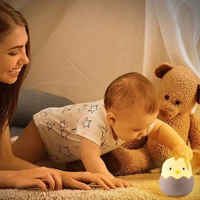 Veilleuse Bébé - Oeuf - Baby et Mum