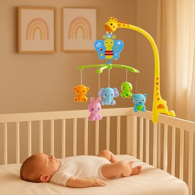 MOBILE BEBE CADEAU NAISSANCE IDEAL FUNCOLORS