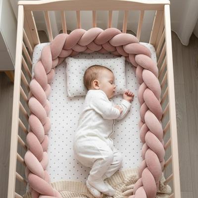 Tresse de lit 4 brins – Vieux Rose