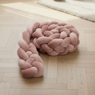 Tresse de lit 4 brins – Vieux Rose