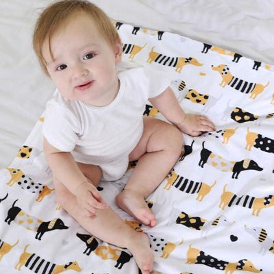 couverture-bébé  molletonnée indispensable liste de naissance calin