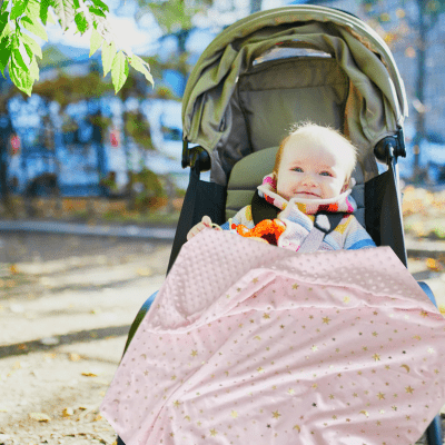 COUVERTURE BEBE - ETOILES - Baby et Mum