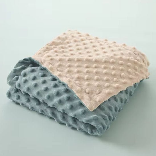couverture bébé garçon réversible douce love 