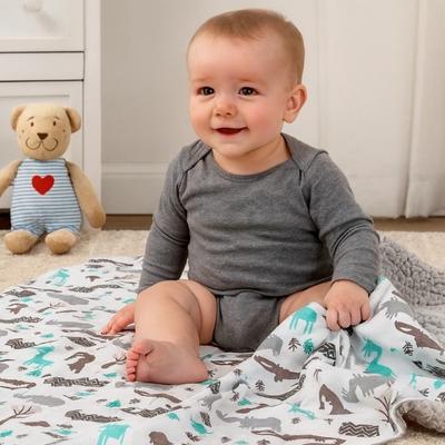 couverture_bebe_cadeau_naissance_savane