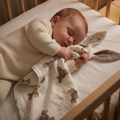 Doudou plat avec des motifs oursons