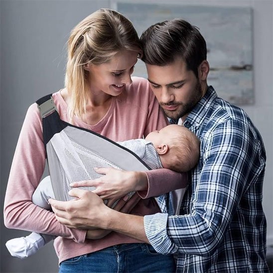 Echarpe de portage proximité de bébé