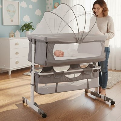 lit cododo bébé permettant de surveiller bébé sans se lever pendant la nuit