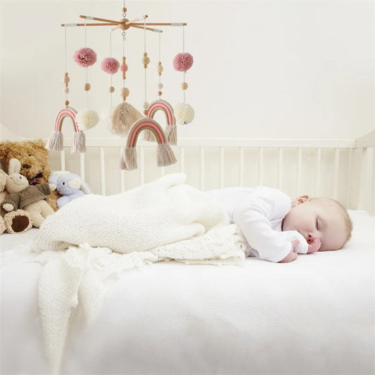 Mobile pour bébé - Arc-en-ciel