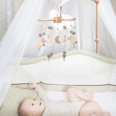 Mobile pour bébé - Lune - Baby et Mum