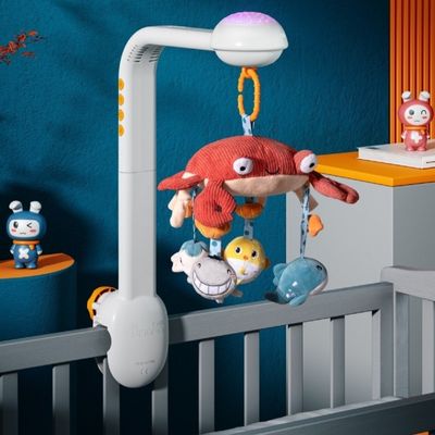 mobile musical bebe multifonction avec bluetooth et rotation 360