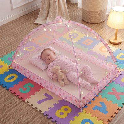 Moustiquaire lit bébé ajustable à tous les lits bébé