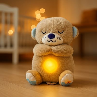 peluche-bruit-blanc-loutre-qui-respire