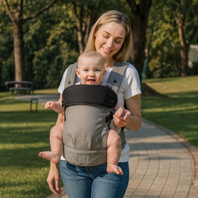 Porte bébé physiologique pratique et léger