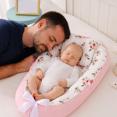 réducteur de lit bébé cocon douillet pour cododo rassurant
