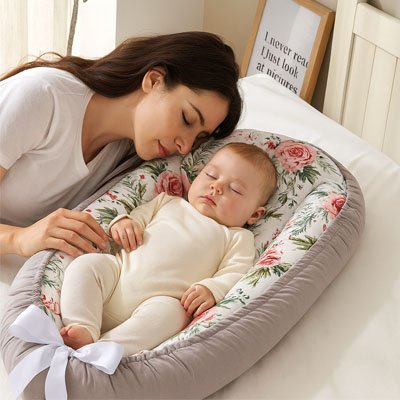 réducteur de lit bébé transportable idéal pour voyage et week-end