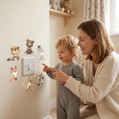 Stickers muraux enfant reposionnables