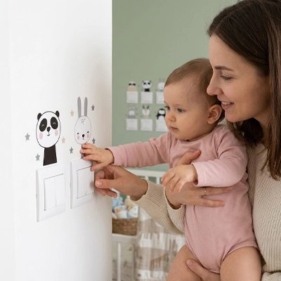 Stickers muraux repositionnables pour enfant