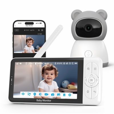 surveillance bebe avec camera bebe detection mouvement et sons lumeox