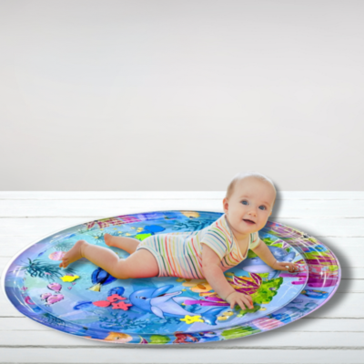 tapis-d-eau-bebe-grand-rond-violet