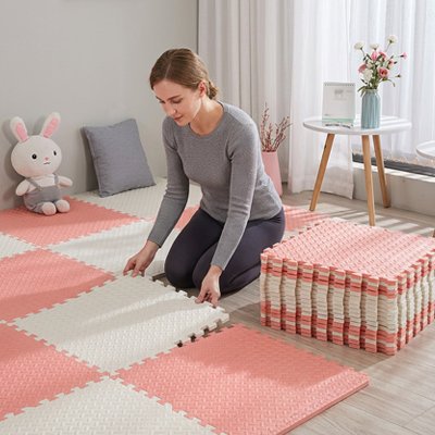 Tapis mousse puzzle facile à installer