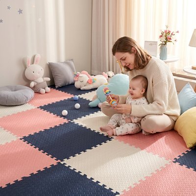 Tapis mousse puzzle facile à nettoyer