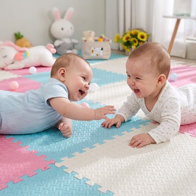 Tapis mousse puzzle pour bébé