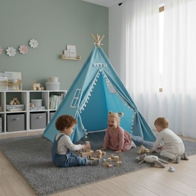 tipi-enfan-bleu-jeu-en-autonomie-baby-et-mum