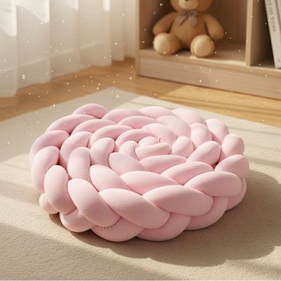 tour-de-lit-tresse-rose-en-coton