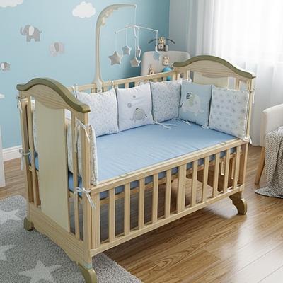 tour de lit pour bebe elephant douceur idee cadeau naissance