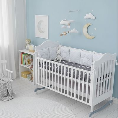 tour de lit pour bebe garcon securisant et confort