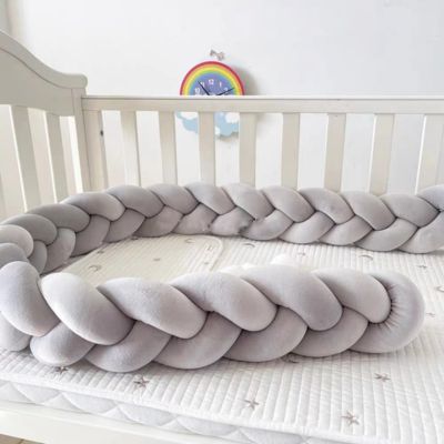 TRESSE DE LIT BEBE - GRISE - Baby et Mum
