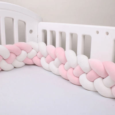 Tresse de Lit - Rose Blanc - Baby et Mum