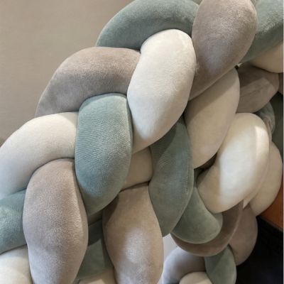 tresse-de-lit-safari-vert-blanc-gris