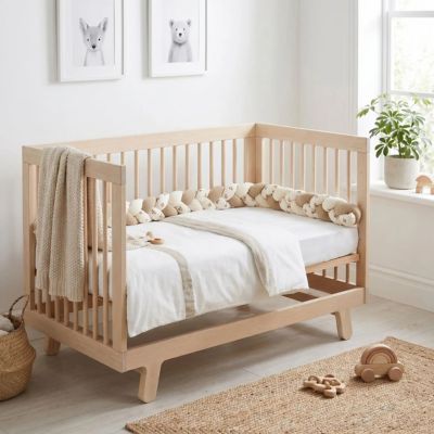 tresse de lit bebe protection des chocs nocturnes
