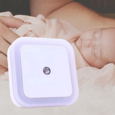 VEILLEUSE BEBE - CARRE - Baby et Mum